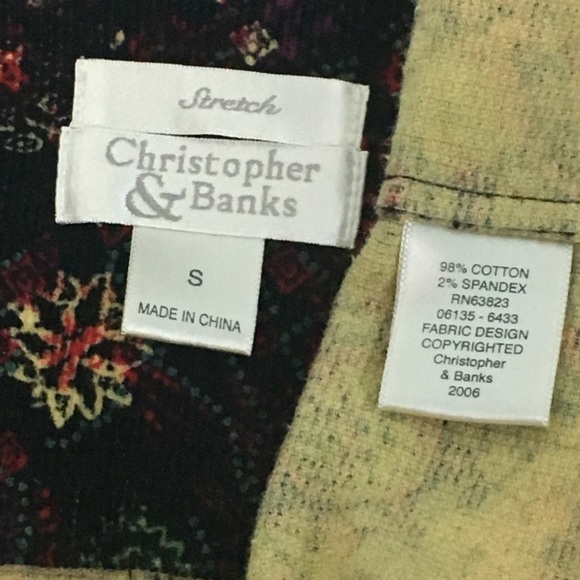 ->3 for $20<- Christopher & Banks Jacket - Picture 4 of 4